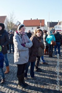 Anette Uhl und Hildegard Bühler haben ihre Familie begleitet...