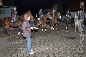 Hier gibt es noch Häppchen...