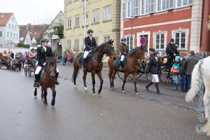 Familie Eiberger und Lena Ellenrieder waren auch dabei...