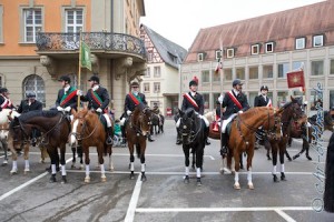 Auf dem Landgerichtsplatz fand in diesem Jahr die Prämierung statt...