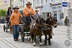 Brigitte Schmid war mit zwei ihrer Minis auch dabei...